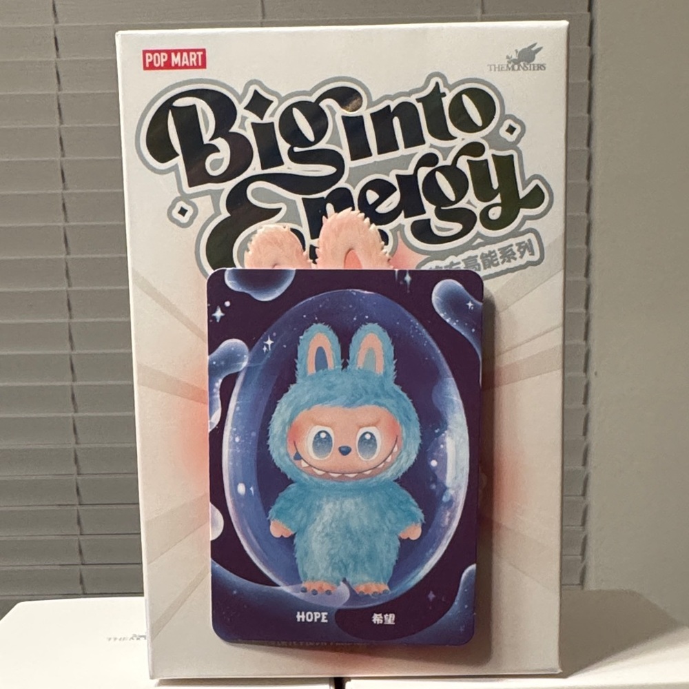 Pop Mart Biginto Energy Blue Bunny Doll